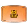 Faux Leather Engravable Patch - Curved Rectangle Thumbnail