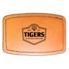 Faux Leather Engravable Patch - Curved Rectangle Thumbnail