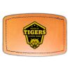 Faux Leather Engravable Patch - Curved Rectangle Thumbnail