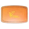 Faux Leather Engravable Patch - Curved Rectangle Thumbnail