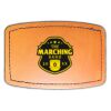 Faux Leather Engravable Patch - Curved Rectangle Thumbnail