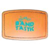 Faux Leather Engravable Patch - Curved Rectangle Thumbnail
