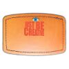Faux Leather Engravable Patch - Curved Rectangle Thumbnail