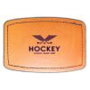 Faux Leather Engravable Patch - Curved Rectangle Thumbnail