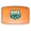 Faux Leather Engravable Patch - Curved Rectangle Thumbnail