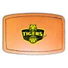 Faux Leather Engravable Patch - Curved Rectangle Thumbnail