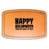 Faux Leather Engravable Patch - Curved Rectangle Thumbnail