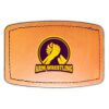 Faux Leather Engravable Patch - Curved Rectangle Thumbnail