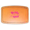 Faux Leather Engravable Patch - Curved Rectangle Thumbnail