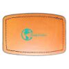 Faux Leather Engravable Patch - Curved Rectangle Thumbnail