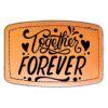 Faux Leather Engravable Patch - Curved Rectangle Thumbnail