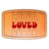 Faux Leather Engravable Patch - Curved Rectangle Thumbnail