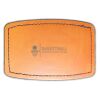 Faux Leather Engravable Patch - Curved Rectangle Thumbnail