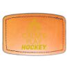 Faux Leather Engravable Patch - Curved Rectangle Thumbnail