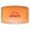 Faux Leather Engravable Patch - Curved Rectangle Thumbnail