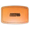Faux Leather Engravable Patch - Curved Rectangle Thumbnail
