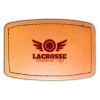 Faux Leather Engravable Patch - Curved Rectangle Thumbnail