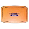 Faux Leather Engravable Patch - Curved Rectangle Thumbnail
