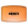Faux Leather Engravable Patch - Curved Rectangle Thumbnail