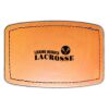 Faux Leather Engravable Patch - Curved Rectangle Thumbnail