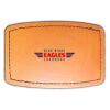 Faux Leather Engravable Patch - Curved Rectangle Thumbnail