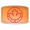 Faux Leather Engravable Patch - Curved Rectangle Thumbnail