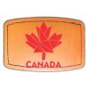 Faux Leather Engravable Patch - Curved Rectangle Thumbnail