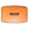 Faux Leather Engravable Patch - Curved Rectangle Thumbnail