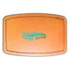 Faux Leather Engravable Patch - Curved Rectangle Thumbnail
