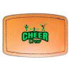 Faux Leather Engravable Patch - Curved Rectangle Thumbnail
