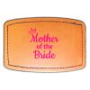 Faux Leather Engravable Patch - Curved Rectangle Thumbnail