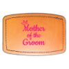 Faux Leather Engravable Patch - Curved Rectangle Thumbnail