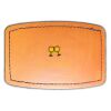 Faux Leather Engravable Patch - Curved Rectangle Thumbnail