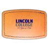 Faux Leather Engravable Patch - Curved Rectangle Thumbnail