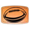 Faux Leather Engravable Patch - Curved Rectangle Thumbnail
