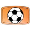 Faux Leather Engravable Patch - Curved Rectangle Thumbnail