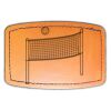 Faux Leather Engravable Patch - Curved Rectangle Thumbnail
