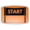 Faux Leather Engravable Patch - Curved Rectangle Thumbnail