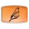 Faux Leather Engravable Patch - Curved Rectangle Thumbnail