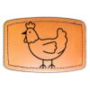 Faux Leather Engravable Patch - Curved Rectangle Thumbnail