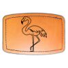 Faux Leather Engravable Patch - Curved Rectangle Thumbnail