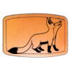 Faux Leather Engravable Patch - Curved Rectangle Thumbnail