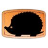 Faux Leather Engravable Patch - Curved Rectangle Thumbnail