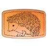 Faux Leather Engravable Patch - Curved Rectangle Thumbnail