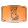 Faux Leather Engravable Patch - Curved Rectangle Thumbnail