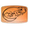 Faux Leather Engravable Patch - Curved Rectangle Thumbnail