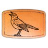 Faux Leather Engravable Patch - Curved Rectangle Thumbnail