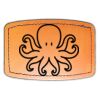 Faux Leather Engravable Patch - Curved Rectangle Thumbnail