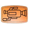 Faux Leather Engravable Patch - Curved Rectangle Thumbnail