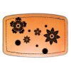 Faux Leather Engravable Patch - Curved Rectangle Thumbnail